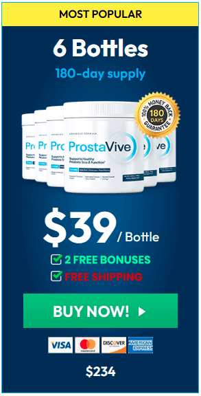 prostavive official best price 6 bottles