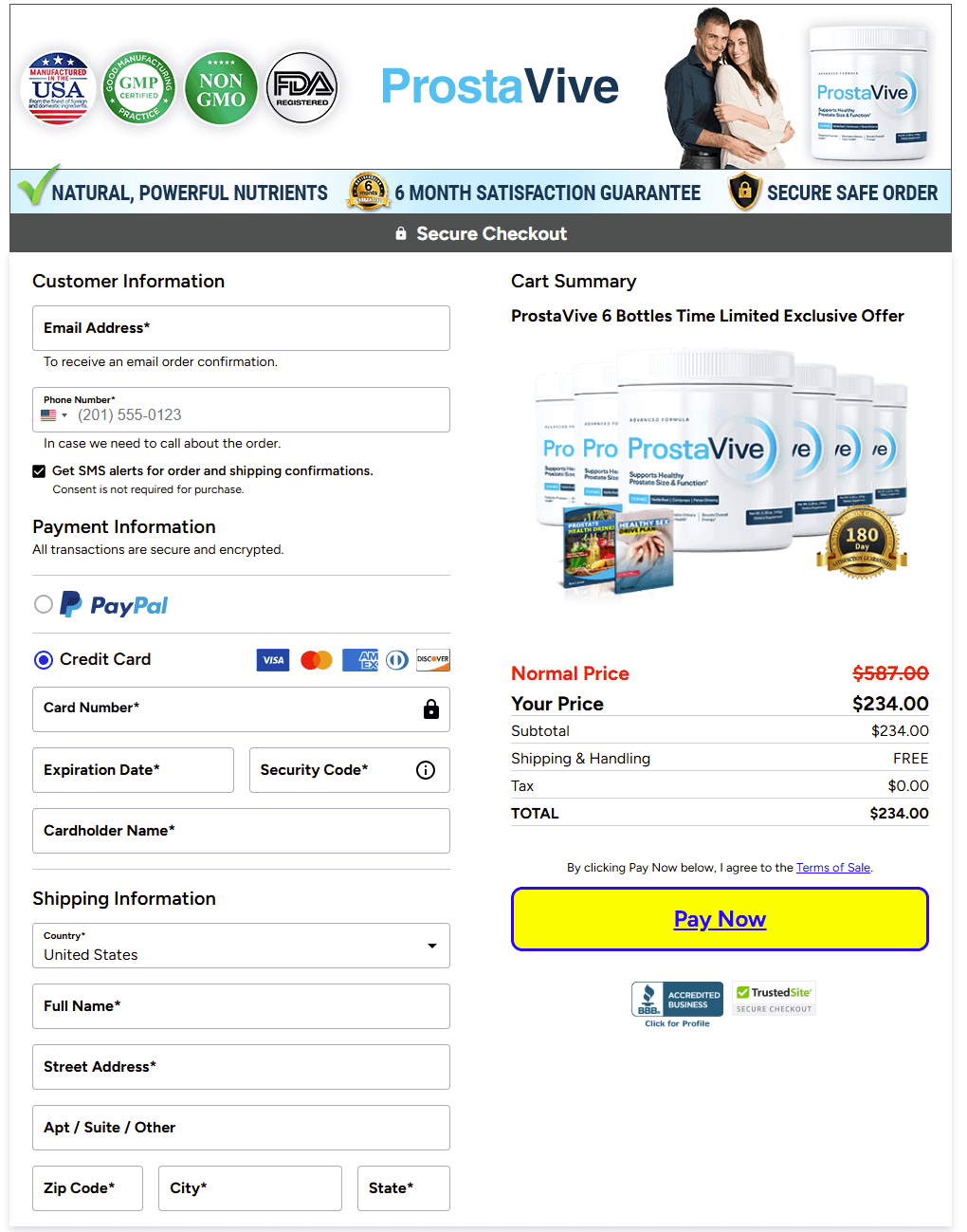 prostavive secure checkout official best price